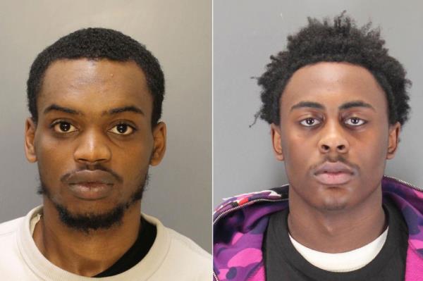 Nasir Grant (left) and Ameen Hurst broke out of a Philadelphia jail in May.