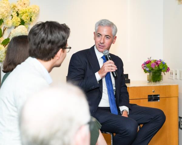 Bill Ackman is selling an ownership stake in his hedge fund Pershing Square Capital Management.